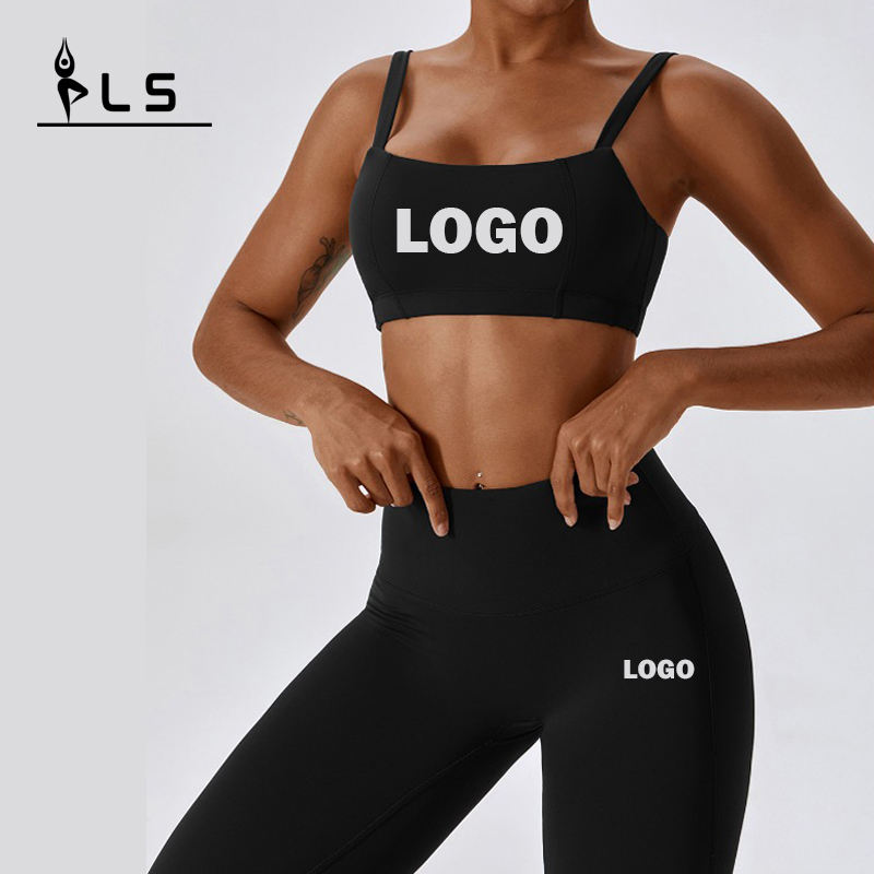 SC9275 Yoga Wear Set Girls Leichte elastische Fitness -Leggings und BH -Set Frau Yoga Wear Hosen Custom Yoga Anzugset Set