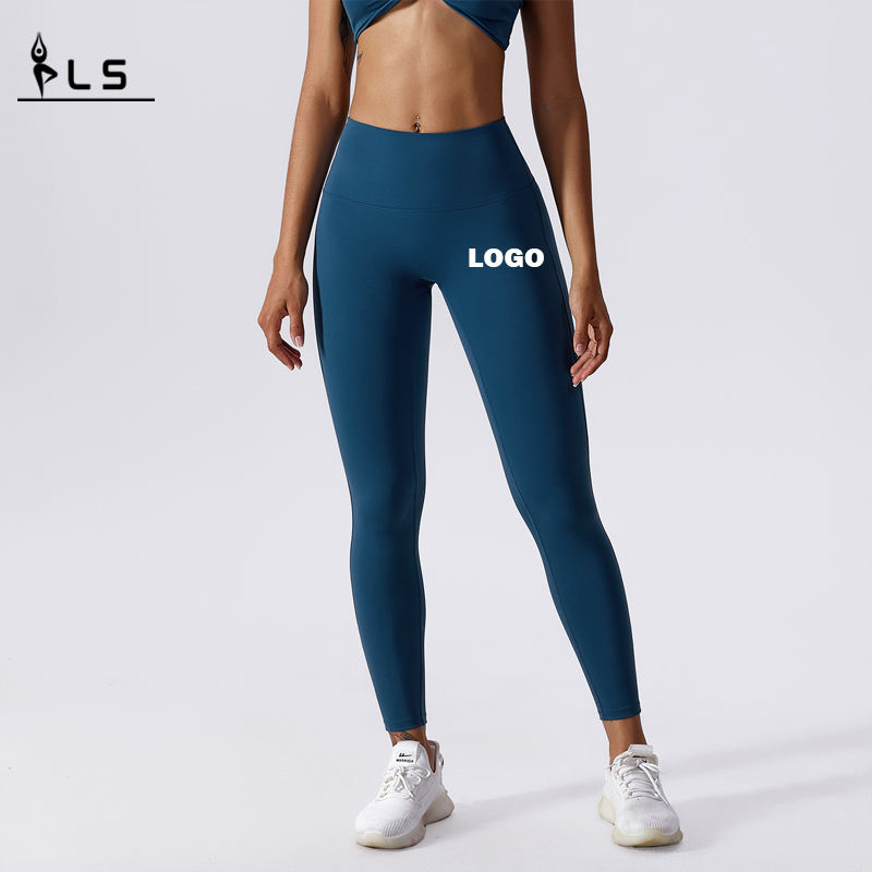 SC101112 Stretchkompressionnahtloser laufender Yoga -Legging, aber heben Sie hohe Taillen Sport Frauen Fitnessstudio Yoga Hosen Beute Leggings