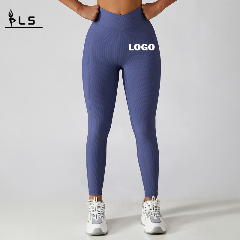 SC10124 Nahtloser Beutelift verkaufen wettbewerbsfähige Preise Legging Pant für Frauen Kompression hoher Taille Dicke Leggings