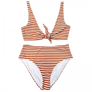 Orange orange weißer streifen breiter schulter bogen